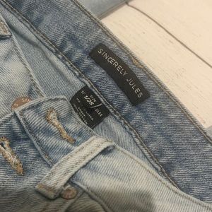 Sincerely Jules 5 button size 1 jeans